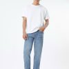 Quần jean nam slimfit xanh basic