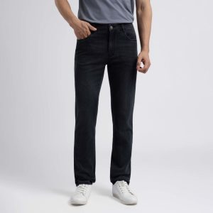 Quần jean nam slimfit đen trơn