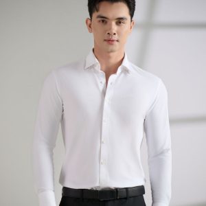 Áo sơ mi trắng nam dài tay chống nhăn