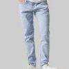 Quần jean nam slimfit xanh basic